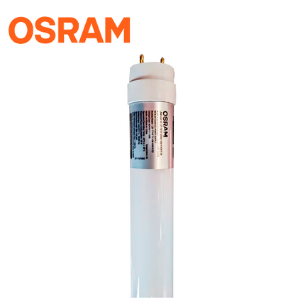 Tubo De Cristal Opalino Led T8 16w y Luz Fría  Osram  120 cm