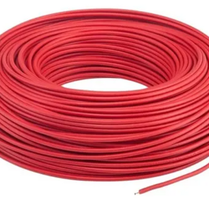 Rollo de Cable Vinikob Ls105 Thwls-12 Rojo Kobrex 100% Cobre  100 MTS
